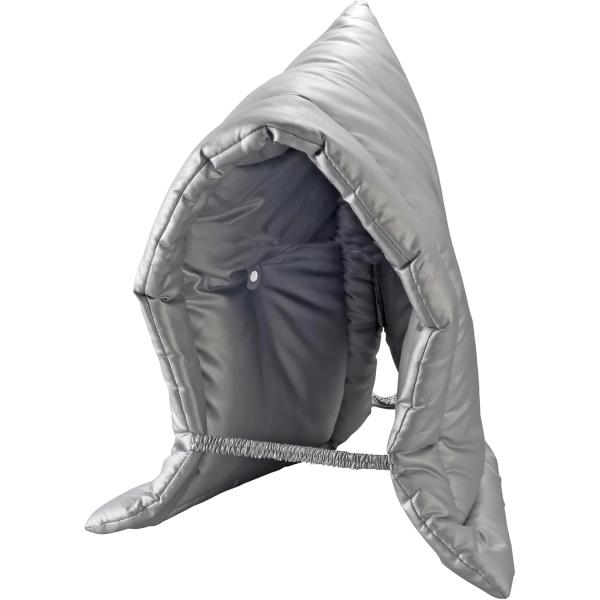 非常用防災頭巾災害時の危険から頭部や顔を守ります。地震などの災害時、ガラスや石の破片などの落下物から頭や顔を守ります。普段はイスの座布団や背もたれとして使用できます。耳穴付きなので音や声が聞き取りやすい。他人の物との間違いを防ぐ名札が付いて...