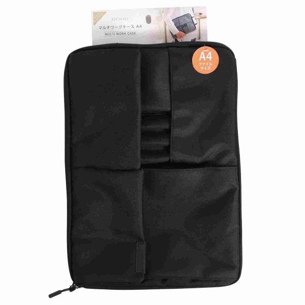 《商品詳細》カバンの中身を整理整頓。そのまま持ち出せるバッグインバッグ本体クッション入り、内側に起毛生地使用ストラップの種類: ストラップなし留め具の種類: ファスナー【対応サイズ】A4ファイル/〜13インチPC【仕様】中身が取り出しやすい...