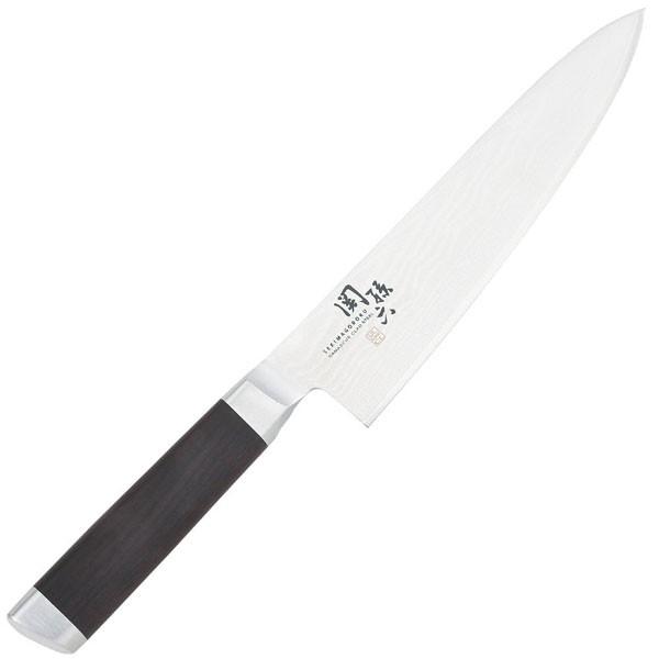 KAI AE-5204 ダマスカス 牛刀包丁 180mm Amazon.co.jp: 貝印 KAI 牛刀 包丁 ナイフ 関孫六 ダマスカス