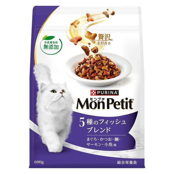 モンプチバッグ 5種のフィッシュブレンド600g : エンチョー モンプチバッグ 5種のフィッシュブレンド600g : エンチョー