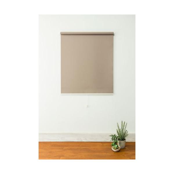 【メーカー直送】 フルネス ロールスクリーントッティーノ 60X135cm 遮光ブラウン