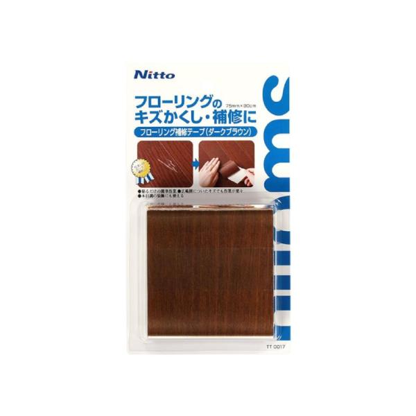 フローリングの傷を補修するテープです。フローリングについてしまった気になるキズもピタッと貼るだけでカンタンに隠せて、キズ防止効果もあります。テープ幅が広いので広範囲のキズも補修できます。特長●粘着テープタイプなので貼るだけの簡単作業●広範囲...