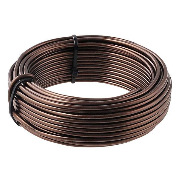 他サイト： アークランドサカモト 自然 アルミ（盆栽）針金 カラー 150g 2.5mmの商品画像