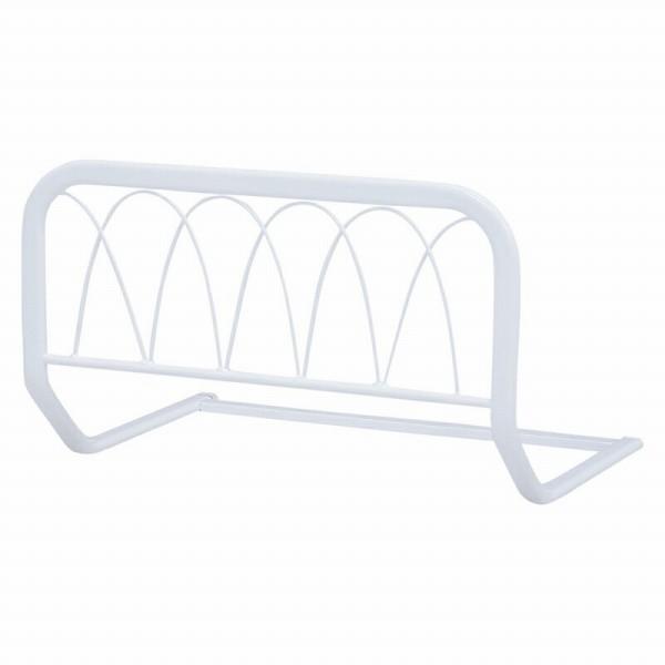 布団ずれ防止にベッドカードがあれば便利。ホワイト(約)幅60×奥行43×高さ37cm主材:スチールパイプ 中国製