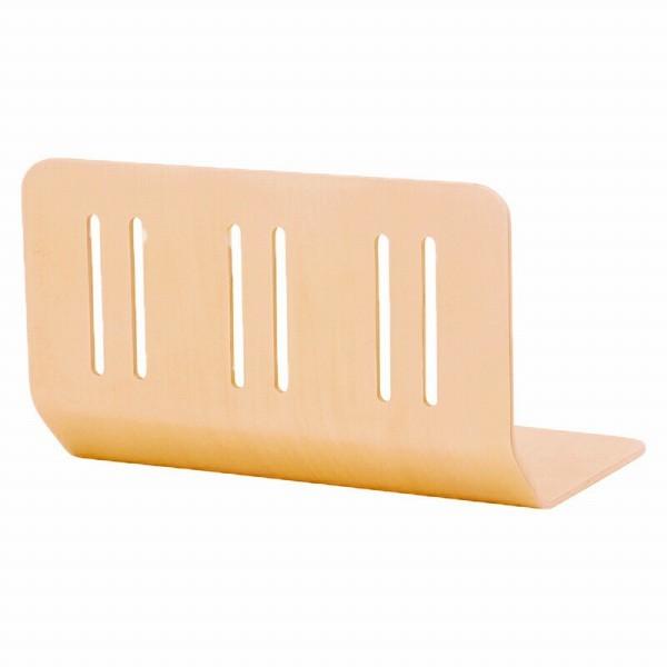 就寝時の布団ずれ防止に役立つ曲げ木ベッドガードナチュラル(約)幅60×奥行45×高さ37cm天板:白樺積層合板 台湾製