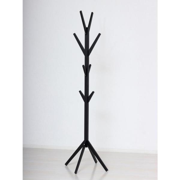 仕様 ： 組立式商品サイズ ：幅38.5×奥行37.5×高さ168cm商品重量 ： 約2kg材質 ： 竹、PU塗装　原産国 ： 中国梱包サイズ ：幅 70×奥行12×高さ6.5cm梱包重量 ： 約2.5kg