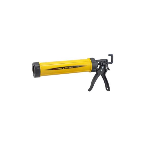 ●エコパック用コーキングガン【特徴】●フィルム製のパックがそのまま使用できるプラスチック製カートリッジホルダー採用しています。●使用後の圧縮されて固くなったパック剤も簡単に取り出せます。●建材などにキズをつけにくい、樹脂カバー処理をしたロッ...