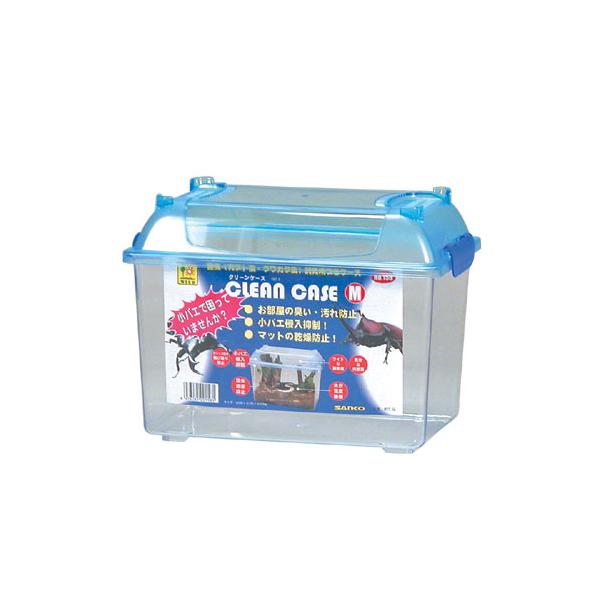 昆虫飼育の悩みを解決・軽減コバエが入らないクリーンなケース汎用性の高いMサイズ密着仕様の天ブタと小径（幅約0.5ｍｍ）の通気孔がコバエの侵入やマットや排泄物の飛散を防止！・ サイズ: W305×D195×H232mm