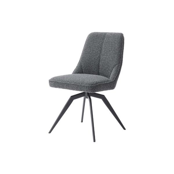 立体的で動きのあるファブリックを採用し、シンプルで洗練された印象の回転チェア。回転式なので、テーブルへの出入りの動作がスムーズに行えます。【材質】スチール (粉体塗装) ポリエステル【機能】回転式【静的耐荷重】80kg【組立】組立式【原産地...