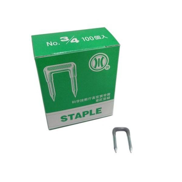 カワグチ 絶縁ステップル No.3/4 VVF用 【1箱100個入