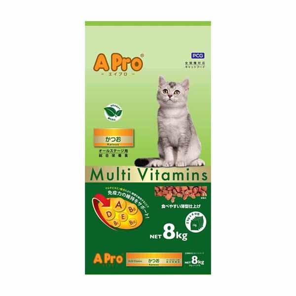 AProキャットドライフードかつおオールステージ用総合栄養食8kg AProキャットドライフードかつおオールステージ用総合栄養食8kg