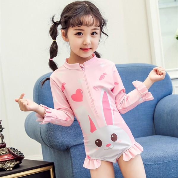水着 女の子 子供 水着 韓国子供服 子供服 長袖 ベビー水着 キッズ水着 スイミング 紫外線防止 サイズ 70 80 90 100 110 1 130cm Ln0379 Encore 通販 Yahoo ショッピング