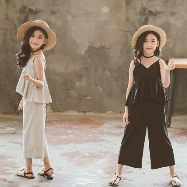 韓国子供服 セットアップ 女の子 キャミソール パンツ ストライプ 子供 キッズ 可愛い 90 160cm 2点セット 上下 Buyee Buyee บร การต วกลางจากญ ป น ซ อจากประเทศญ ป น