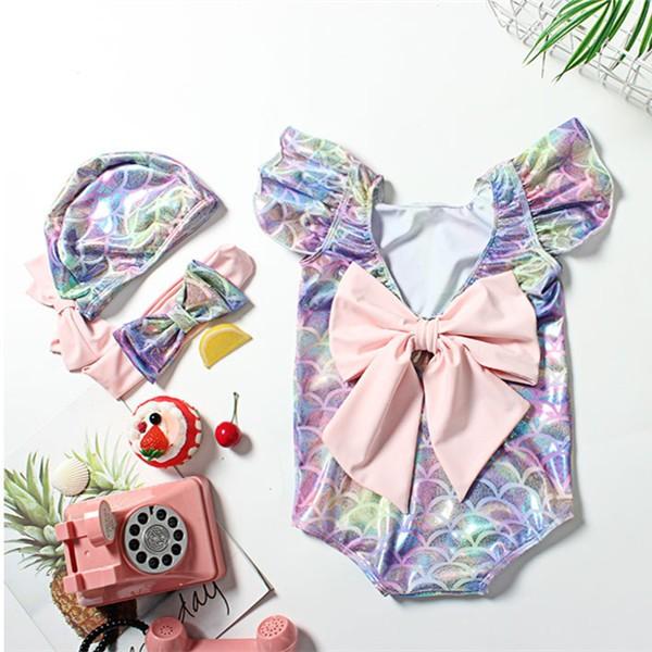 キッズ 女の子 韓国子供服 ベビー服 水着 夏 子供 海 女児用 スイムウェア 小学生 スクール 80 90 100 110 1cm マーメイド Ln0458 Encore 通販 Yahoo ショッピング