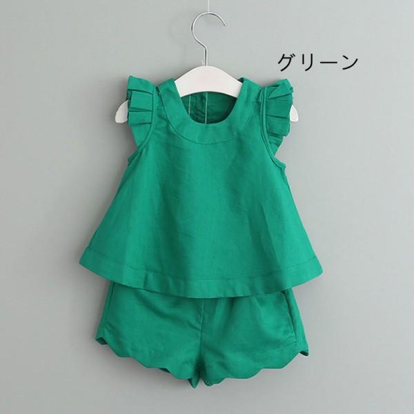 セットアップ 上下セット キッズ 女の子 子供服 子ども服 半袖 ボトムス ショートパンツ ショーパン 新作 夏 夏服 100 110 120 130 140cm Xy0102 Encore 通販 Yahoo ショッピング