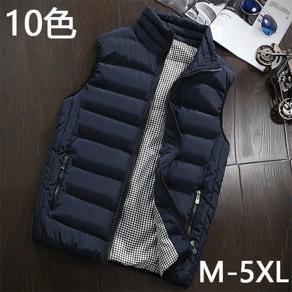10色 19新品 ベストダウンジャケット中綿メンズコートブルゾン 厚手 アウター 防風 防水 防寒アウトドア 人気 ファッション ワイルド Y Encore 通販 Yahoo ショッピング