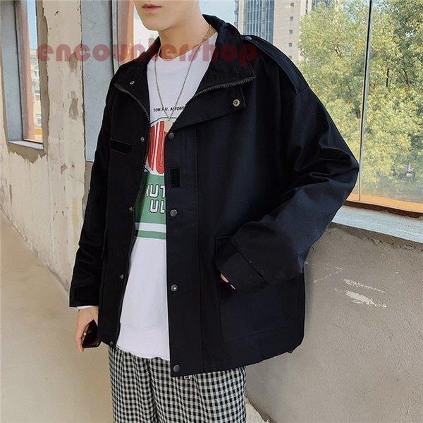 ジャケット メンズ 春秋 ハンサム かっこいい トップス 長袖 カジュアル アウター 秋服 春服 Dd0811 Epcx312 Encountershop 通販 Yahoo ショッピング