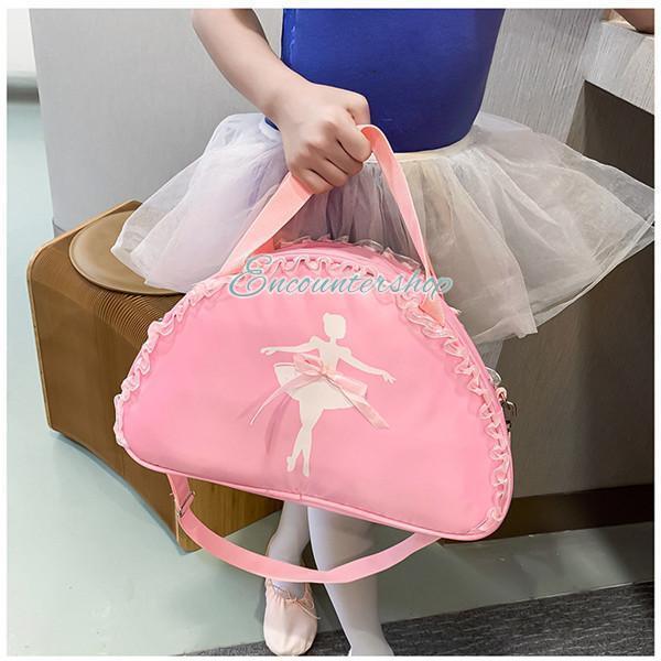 バレエ用レッスンバッグ 子ども用ショルダーバック スクール