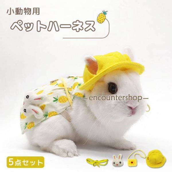 商品名 【簡単装脱】うさぎさんの首への負担を軽減し、肉垂れも圧迫することがありません。前足を通して背中で留めるだけの簡単着脱ハーネスです。【素材について】：生地は綿100%の素材です。柔らかな生地で通気性が良い、通年に適用されます。【デザイ...