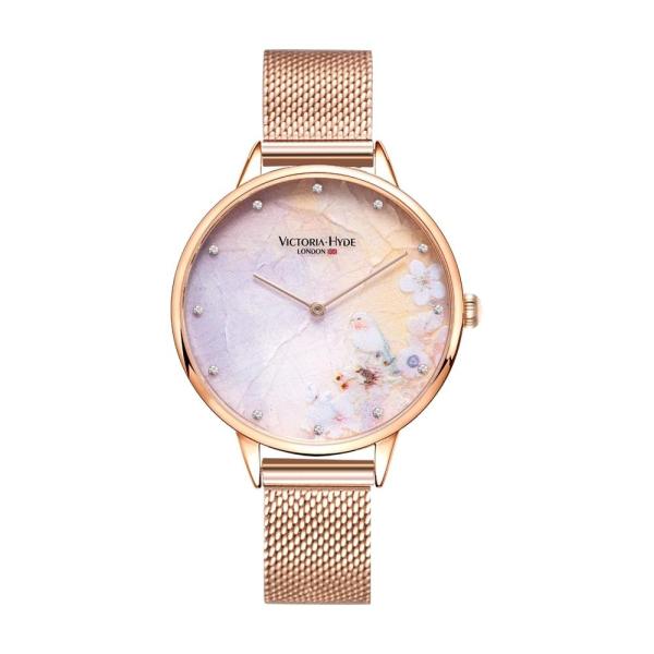 ✾新品 VICTORIA HYDE LONDON 腕時計 花柄 VH1003F Amazon | VICTORIA HYDE 腕時計 レディース おしゃれ 時計