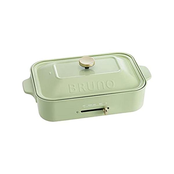 BRUNOコンパクトホットプレート ペー ルグリーン BOE021-PGR BRUNO 【国内正規品】【保証付】BRUNO コンパクトホットプレート
