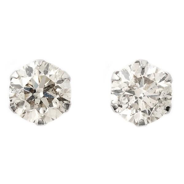 ダイヤモンドピアス Pt900 ダイヤ 一粒 スタッドピアス ダイヤ Ugl鑑別カード付き 一粒 ダイヤピアス Ds メンズレディースクラフト雑貨alot プラチナ 0 8ct スタッドピアス 合計0 8カラット