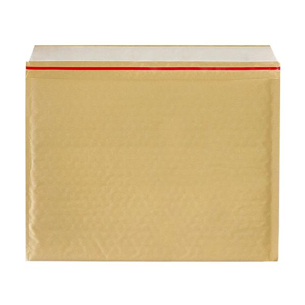 1枚あたり：60.00円（税別）製造元：（株）今村紙工品番： KFＷ-K312品名：ヨコ型クッション封筒サイズ：312(296)X228+50mm加工：開封シール付　表面　未晒クラフト紙　内側 気泡緩衝材　サイド貼り出荷単位：１セット 　4...