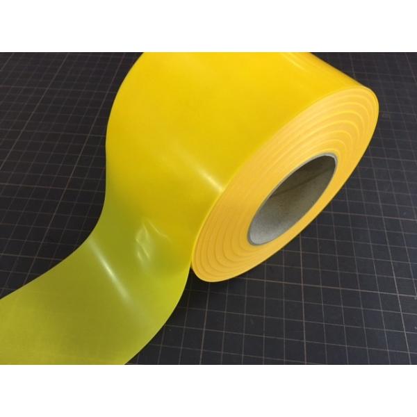 コーステープ 無地 非粘着タイプ 黄色 70mmX100m巻 : 遠藤商会株式