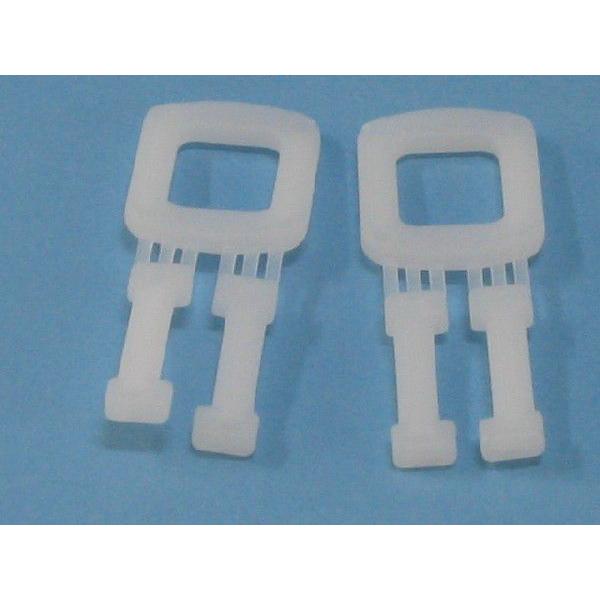 仕様：PPバンド専用ストッパー メーカー：コトコ品名：ポリシーバックルストッパーサイズ：16mm（15.5mm PPバンド専用）出荷数量：　1袋単位　1000個入納期： 翌日出荷