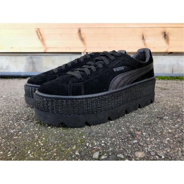 【FENTY by RIHANNA】PUMA CLEATED CREEPER SUEDE WN’S【フェンティ プーマ バイ リアーナ】PUMA  BLACK【プーマ スエード】366268-04