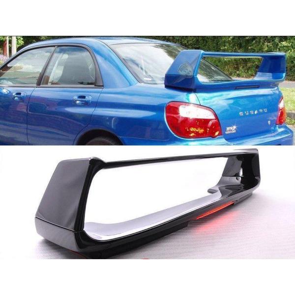 スバル インプレッサ WRX セダン 2002-2007 リア トランクスポイラー 純正色塗装 ウィング ABS製 OE Subaru Impreza