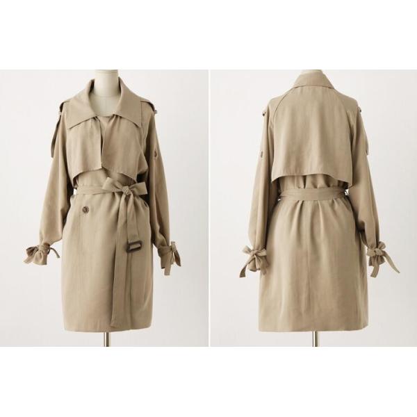 トレンチコート レディース 大きいサイズ 春 コート スプリングコート アウター 18新作 ベージ Unag Edu Hn Index Php