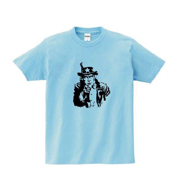 【MISSY MISTER】 アンクル・サム プリントＴシャツ