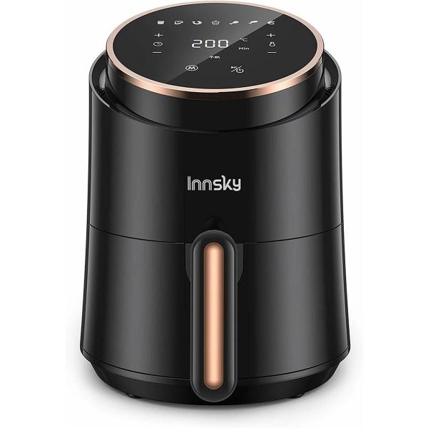 Innsky ノンフライヤー 1.5L電気フライヤー2020年最新版LEDディスプレイ 油無し エアフライヤー 過熱保護レシピ50種 PSE認証済1812ヶ月品質保証
