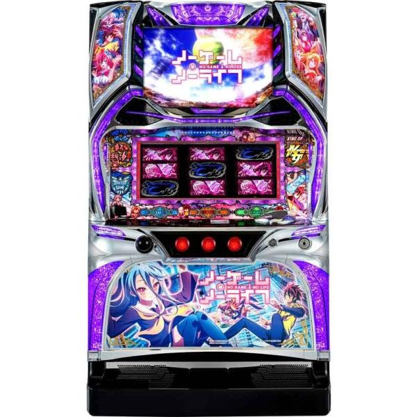 パチスロ実機 Ｓノーゲーム・ノーライフＫＧ 不要機ボリューム調整付 Sノーゲーム・ノーライフKG コイン不要機セット 中古パチスロ実機 北