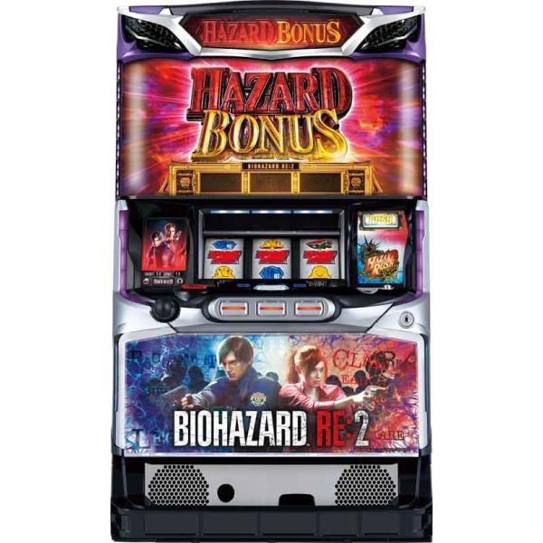 パチスロ バイオハザード RE:2 コイン不要機セット 中古パチスロ実機