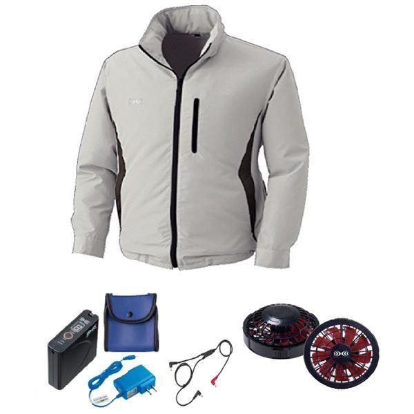 KU90520 空調服 R ポリエステル製フード付き FAN2200BR・RD9261