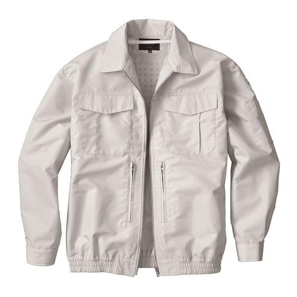 KU92130 空調服 R 綿ポリ混紡 スペーサー一体型 服のみ シルバー M KU92130 空調服 R 綿ポリ混紡 スペーサー一体型 服のみ シルバー M