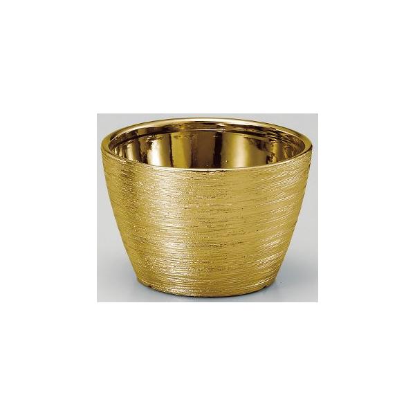 ｓ1321 ストレイフ ボール ｍ ゴールド アレンジ 花器 器 花瓶 陶器 Buyee Buyee Japanischer Proxy Service Kaufen Sie Aus Japan