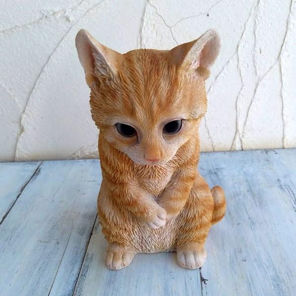 おじぎキャット茶トラqy 166 園芸ネット 通販 Yahoo ショッピング