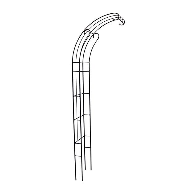 ハーフアーチ CAS-500E ブラック（幅72.5cm、高さ251cm）