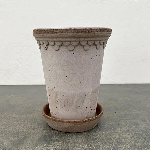 BERGS POTTER コペンハーゲントール14 グレー(直径14cm)45494 : 園芸