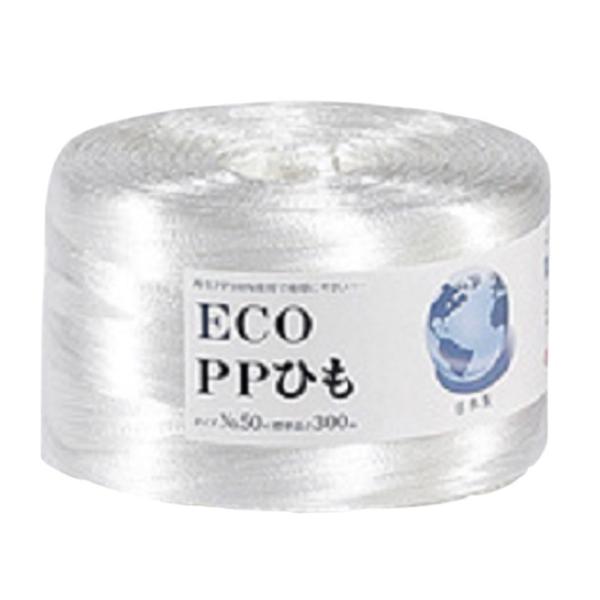 ●材質：再生ポリプロピレン●再生プラスチックを使用した環境対策品●エコマーク取得商品●色：白●標準長さ300ｍ