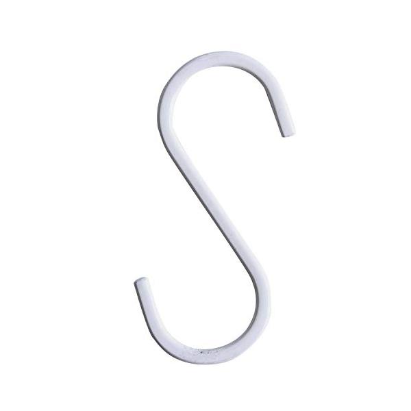 S字フック 大白/Pack of 1/LAC-022　・Size:Pack of 1・パッケージ個数:1・長さ:80mm・パッケージ重量: 0.01 kg・素材: 合金鋼