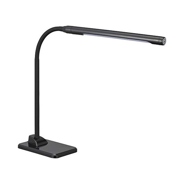 3段階調光ブラック/セード長 約31.5cm、ベース部 約10.5×15.5cm/DS-LD42AG-K・Size:セード長 約31.5cm、ベース部 約10.5×15.5cmColor:ブラック・パッケージ個数:1・タッチで3段階調光、L...