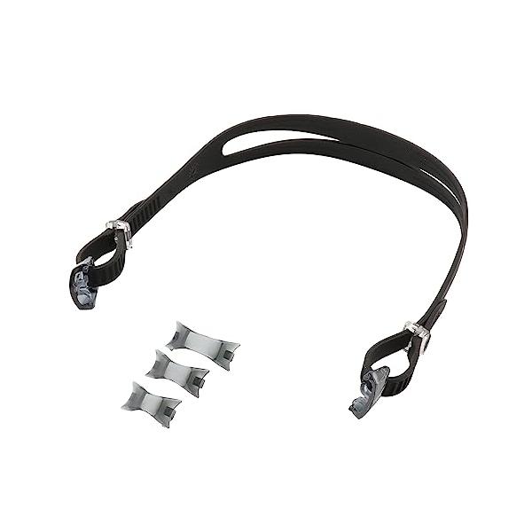 パーツキットブラック/中/VPS570・Color:ブラックSize:中Style:パーツキット・パッケージ個数:1・機能選べる鼻ベルト・シリコーンストラップ・素材ストラップ:シリコーン/バックル:ポリカーボネイト/スライダー:ポリカーボネ...