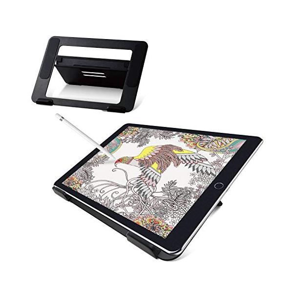 液タブ向けブラック/-/TB-DSDRAWBK・Color:ブラックStyle:液タブ向けPatternName:単品・パッケージ個数:1・4段階で角度調整が可能。タブレットをしっかりと支えて、絵を描画するのに最適なタブレット用アルミスタン...