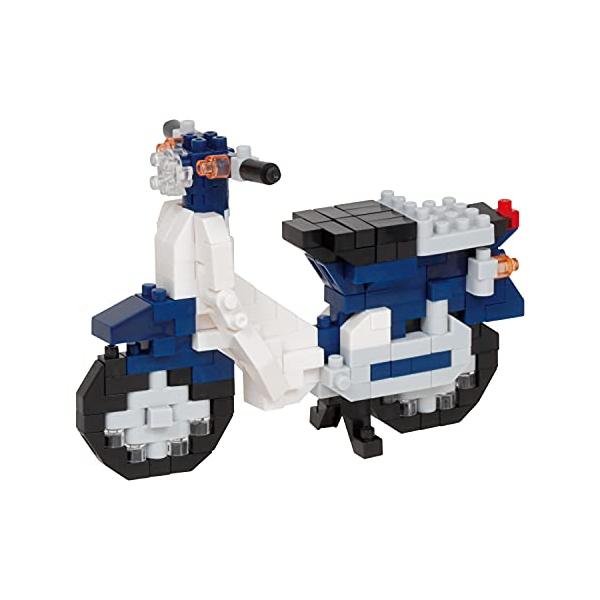 -/-/NBC-356・パッケージ個数:1・ナノブロックに、日本を代表する二輪車の「スーパーカブ」が新登場・難易度:3 ピース数:200・監修:本田技研工業株式会社・世界最小級ブロック・組み立てる必要がある