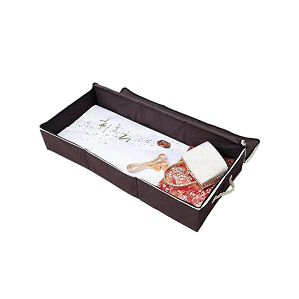 1. 収納ケースブラウン/1. 着物一式/1009842・Size:1. 着物一式Style:1. 収納ケース・パッケージ個数:1・商品仕様商品サイズ/(約)92×42×18cm(持ち手含まず)、材質・成分/本体:ポリプロピレン不織布、中芯...