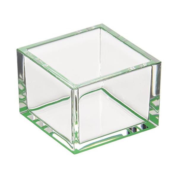 グリーン/ワンサイズ/b26833・Color:グリーン・パッケージ個数:1・サイズ:約幅6.1×奥行6.1×4.3cm・重量:約67g・材質:アクリル樹脂